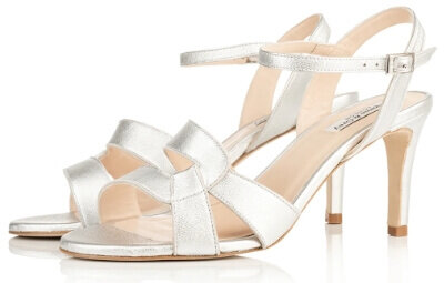 Sargasso + Grey Cecily wide fit heeled sandals
