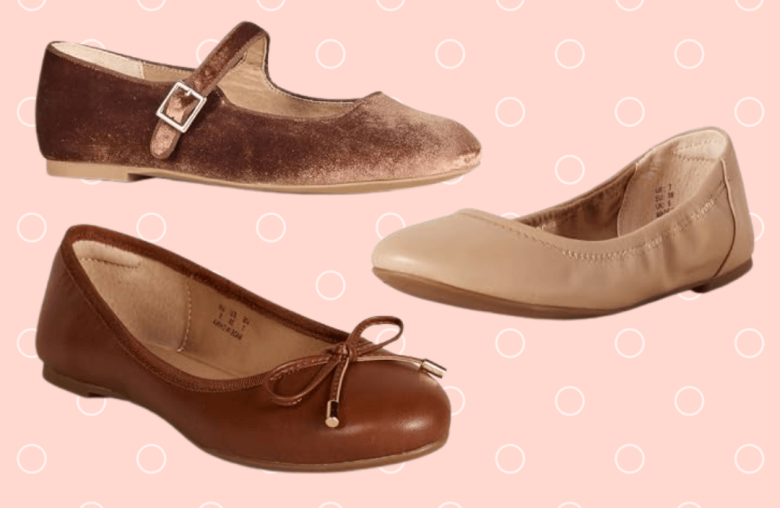 Amazon Essentials flats up to size 15 us (13 uk) in standard and wide widths