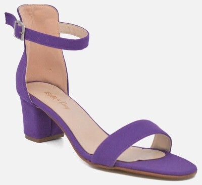 Strappy block heels