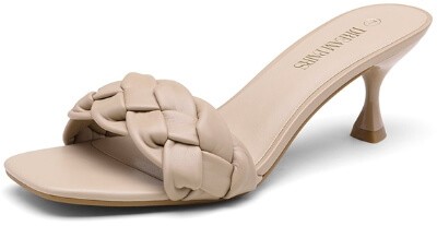 Kitten heel sandals