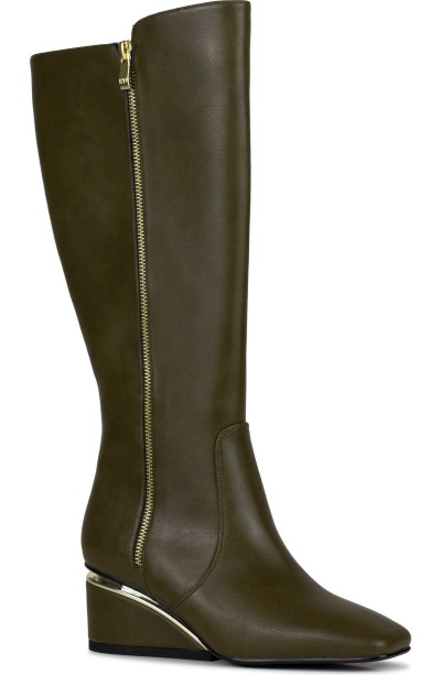 Ninety Union Morgan wedge knee high boots