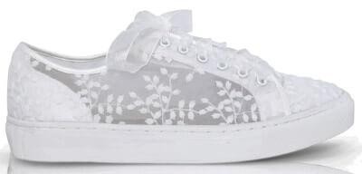 Perfect Oakley lace bridal sneakers up to size 44 eu (10 uk)
