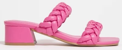Extra wide Simply Be Isobel braided mule sandals up to size 9 uk