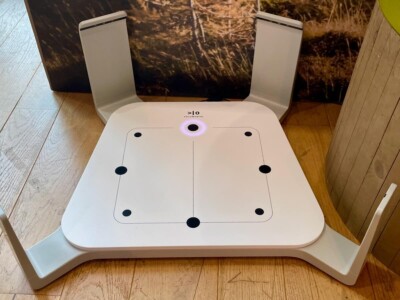 Volumental 3D foot scanning machine in-store at Cotswold Outdoor